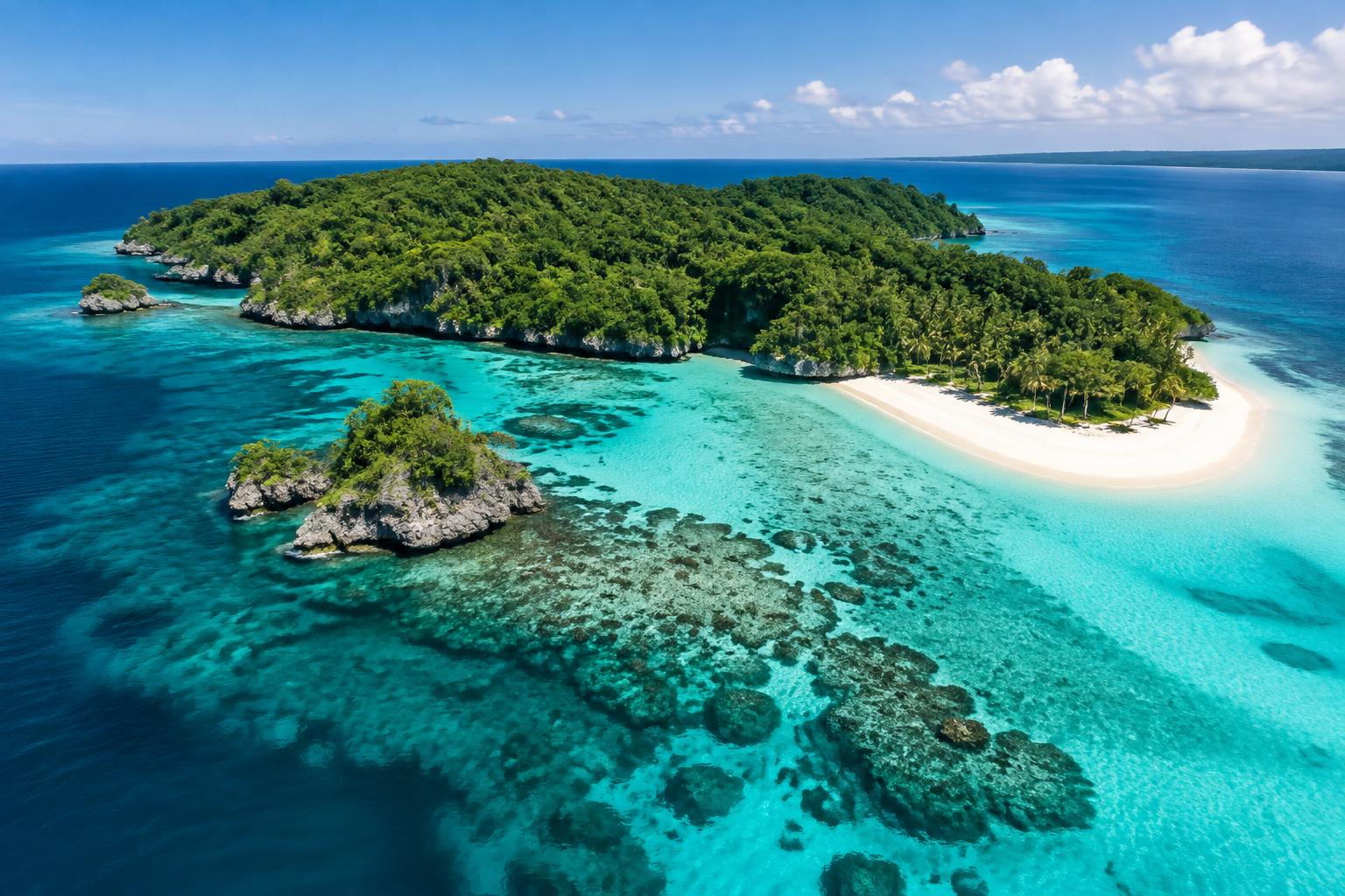 Mare e natura dell'isola di Pemba